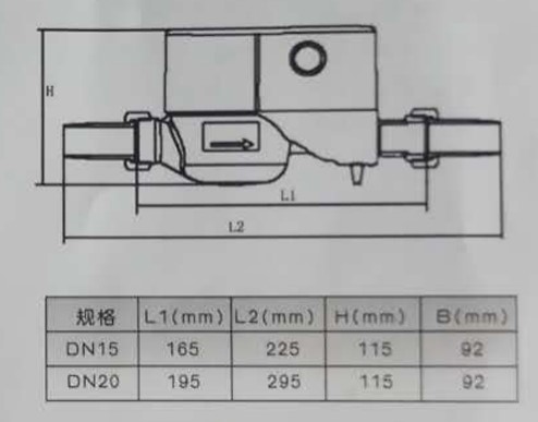 LoRa光電(diàn)直讀水表